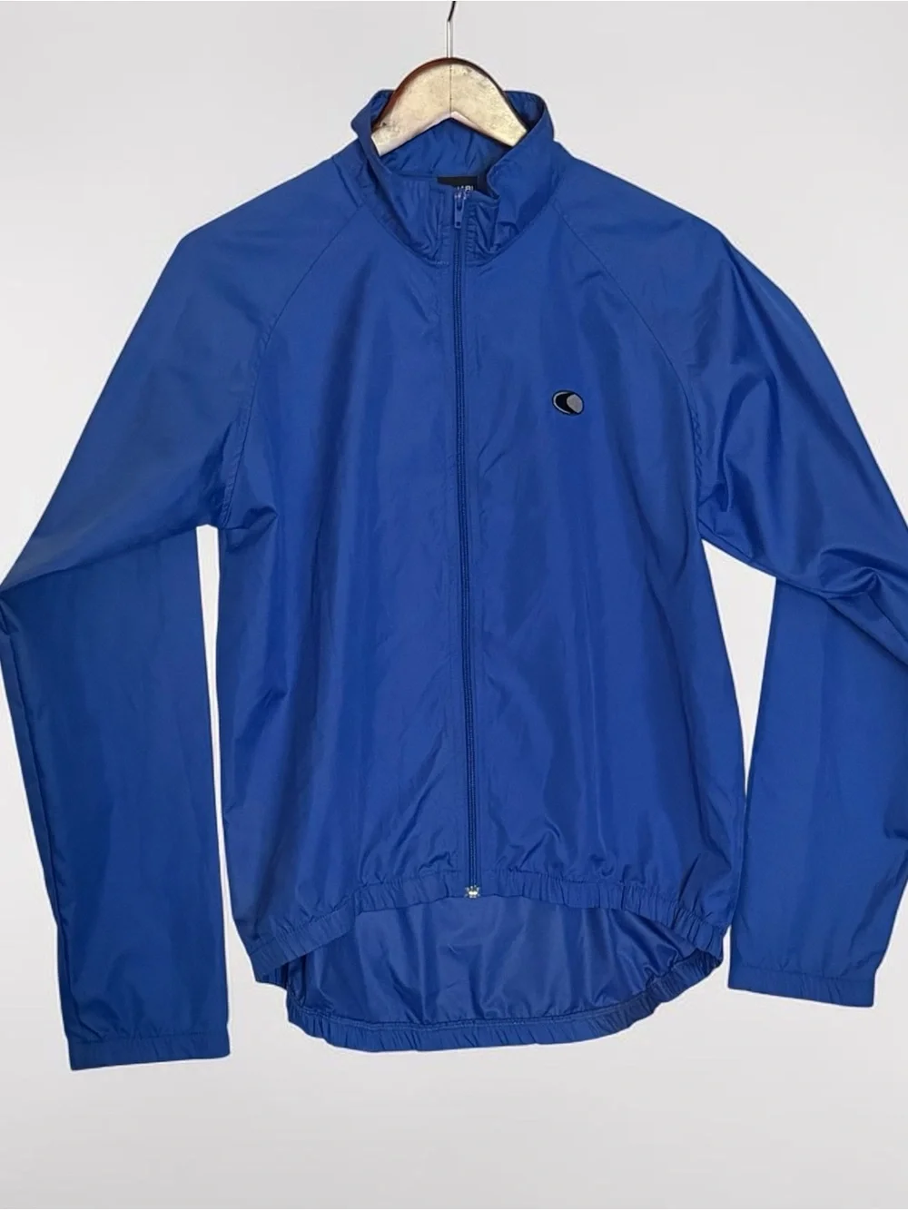 Canari cycling windbreaker -blue lightweight shell jacket men’s M